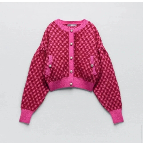 Zara Plaid Knit Set - Picture 6 of 9